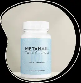 Metanail Total Cleanse supplement bottle